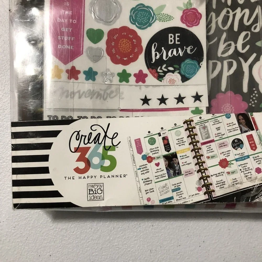 The Happy Planner kit There are so many beautiful reasons to be happy create 365